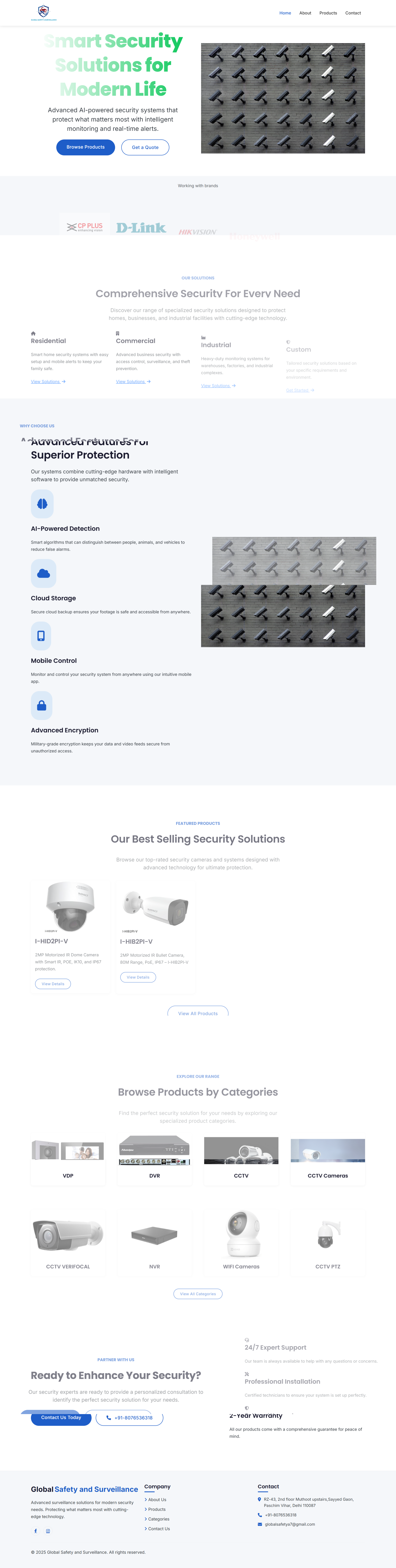 Global Safety and Surveillance